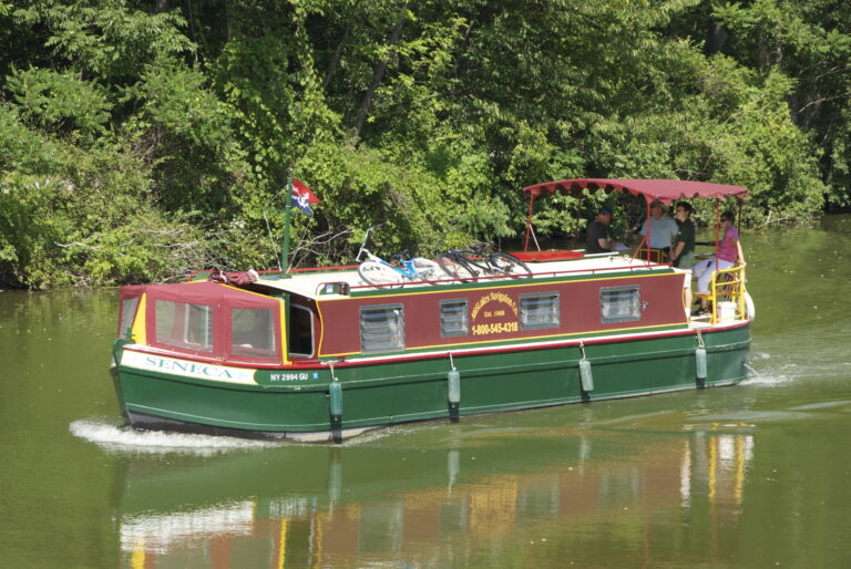canal boat hire cruise